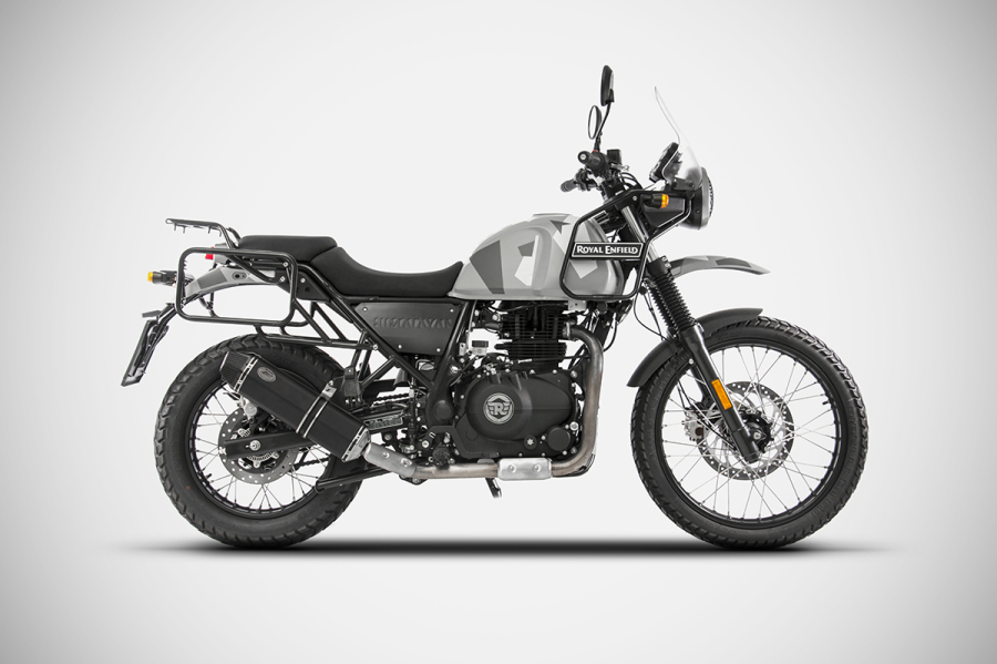Royal Enfield Himalayan Bj. 2017-2020 Euro 4 Slip on low mount